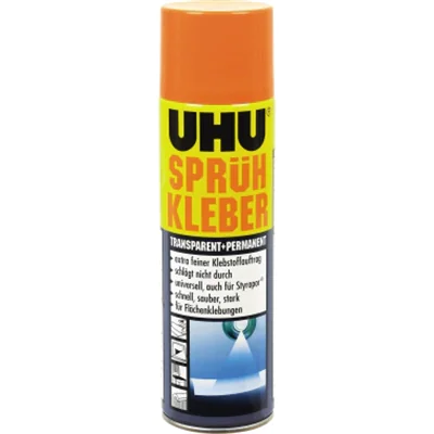 UHU Sprühkleber 46745 500ml Dose transparent UHU Sprühkleber 46745 500ml Dose transparent