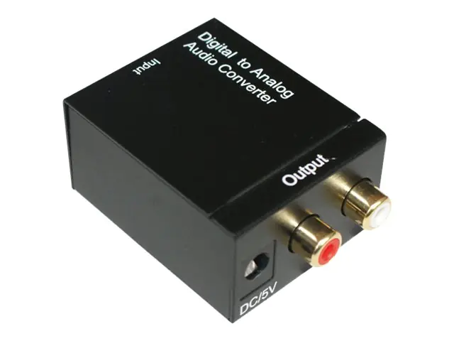 VALUE - Analog-Digital-Audiowandler - Schwarz VALUE - Analog-Digital-Audiowandler - Schwarz