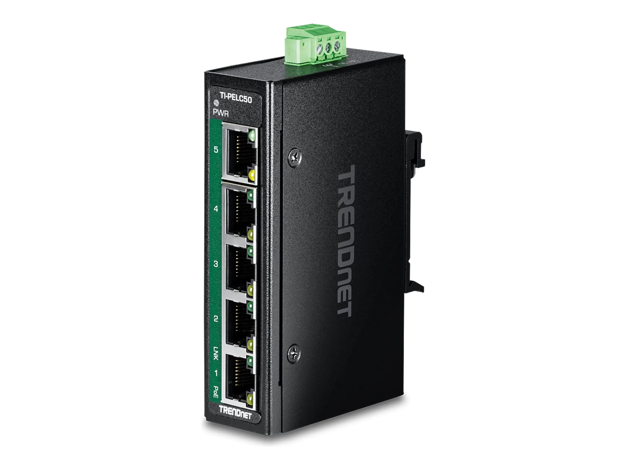 TRENDnet 5-PORT INDUSTRIAL FAST ETHERNE - Switch - 5-Port