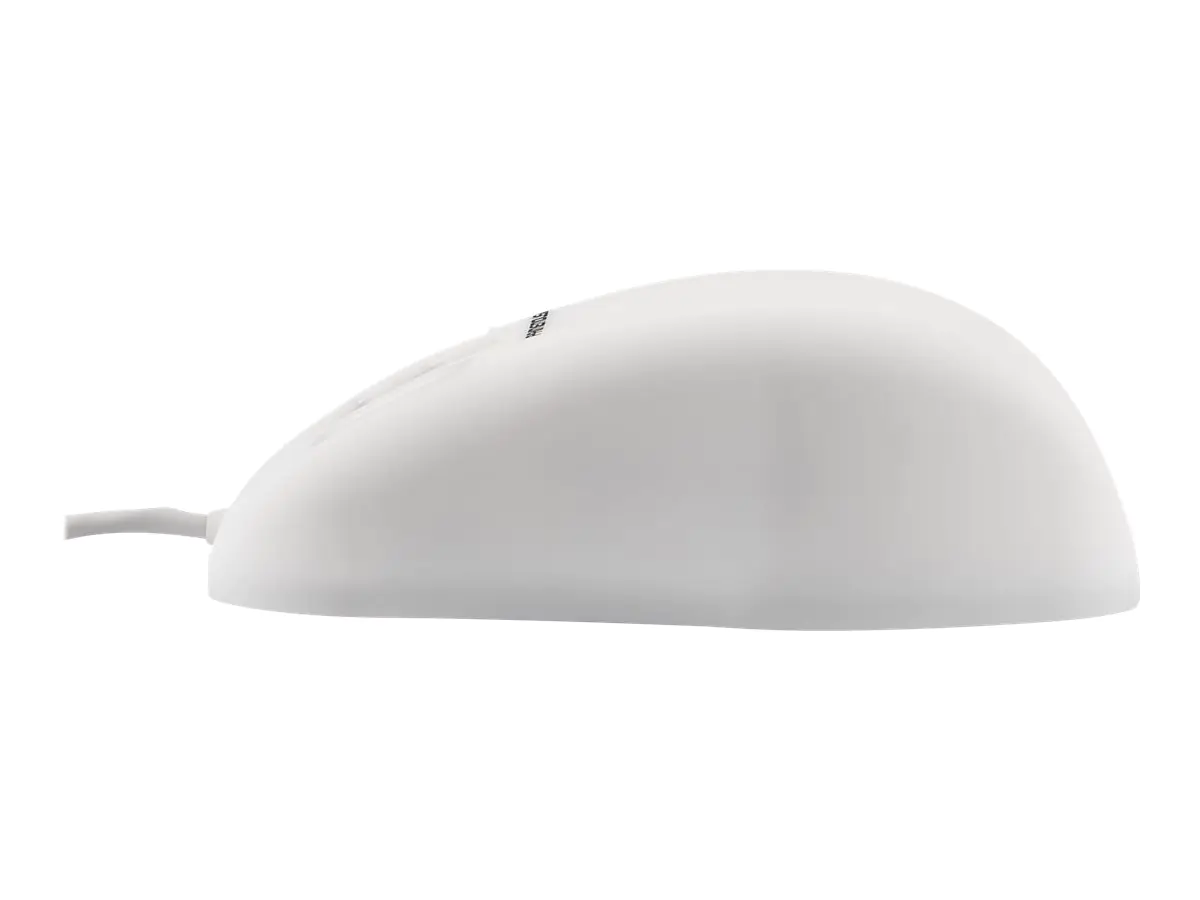 GETT TKH-MOUSE-GCQ-PR-IP68-WHITE-USB - Maus - ergonomisch - rechts- und linkshändig - optisch - 5 Tasten - kabelgebunden - USB - weiß