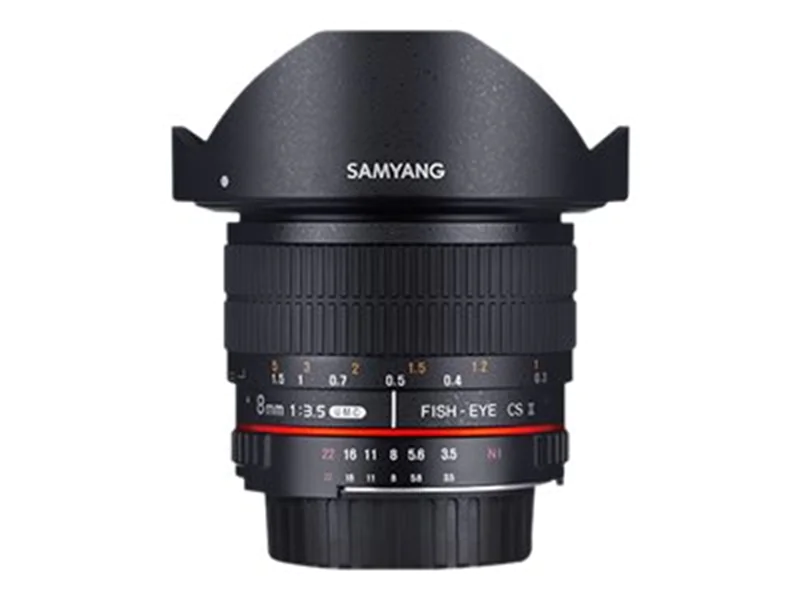 Samyang - Fischaugenobjektiv - 8 mm - f/3.5 UMC CS II - Canon EF/EF-S