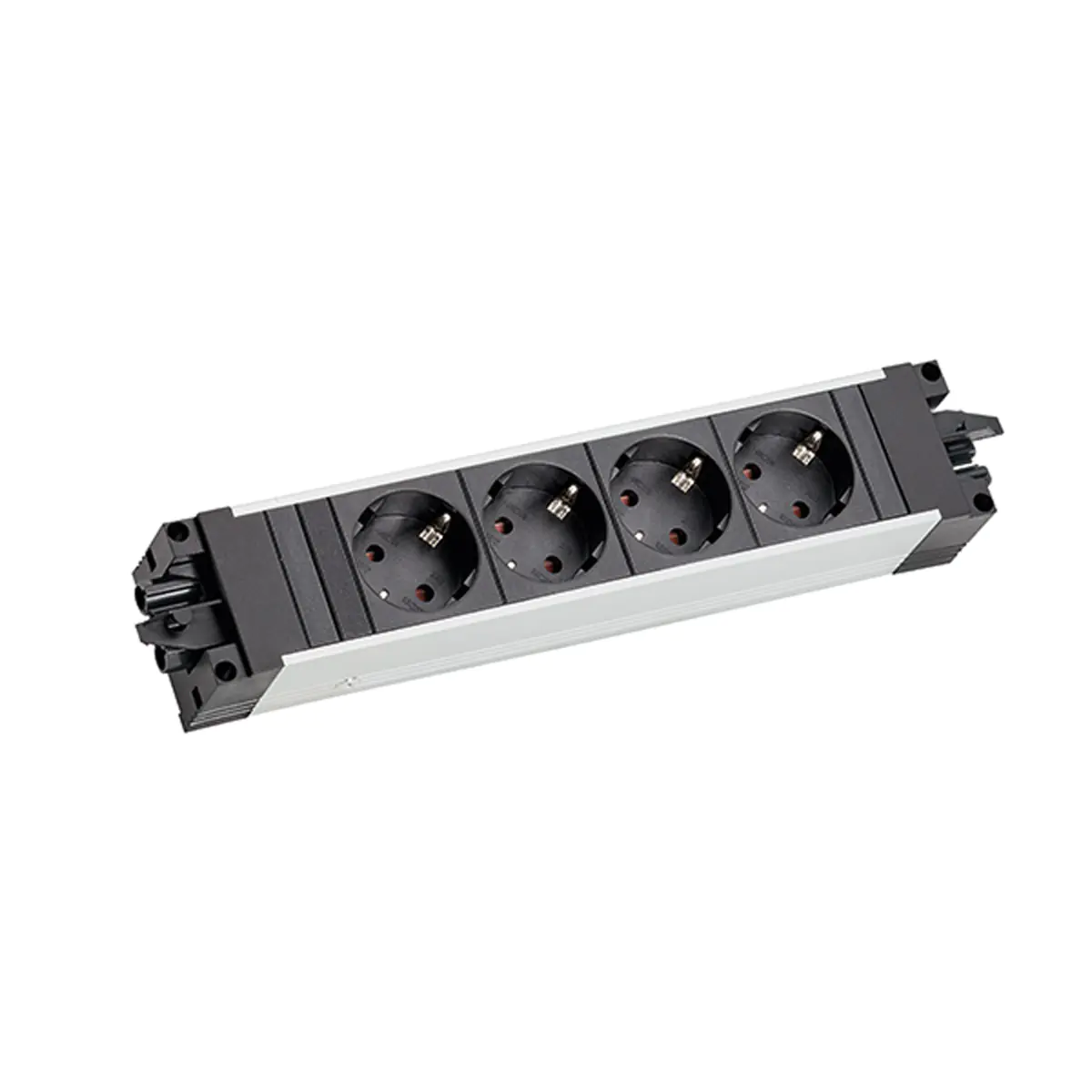 Bachmann STEP ALU - Steckdosenleiste - Wechselstrom 250 V - Eingabe, Eingang GST18i3 - Ausgangsanschlüsse: 4 (power CEE 7/3) 906.18802