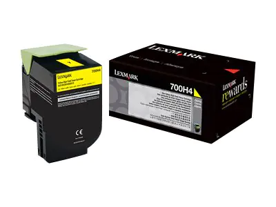 Lexmark 800H4 - Hohe Ergiebigkeit - Gelb - Original - Tonerpatrone LCCP - für Lexmark CX410de, CX410de DSV EG, CX410dte, CX410e, CX410e Gov S36 Lexmark 800H4 - Hohe Ergiebigkeit - Gelb - Original - Tonerpatrone LCCP - für Lexmark CX410de, CX410de DSV EG, CX410dte, CX410e, CX410e Gov S36