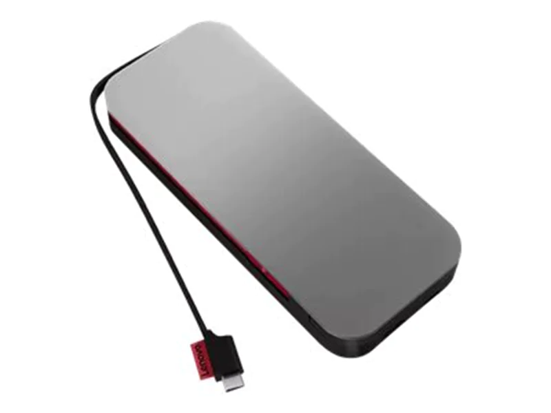 Lenovo Go USB-C Laptop - Powerbank - 1 x Batterie - Lithium-Polymer - 20000 mAh - 74 Wh - Thunder Black