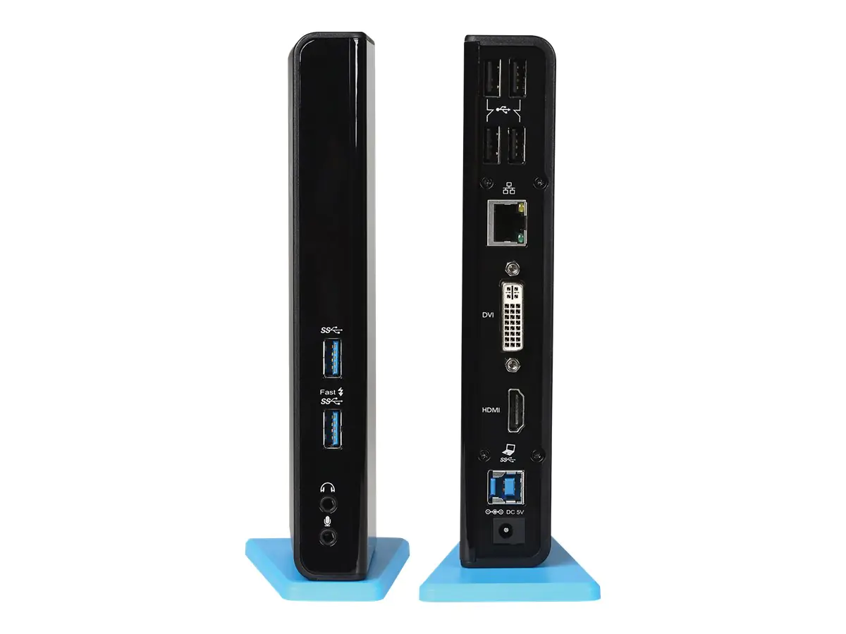 i-tec USB 3.0 Dual Docking Station - Dockingstation U3HDMIDVIDOCK