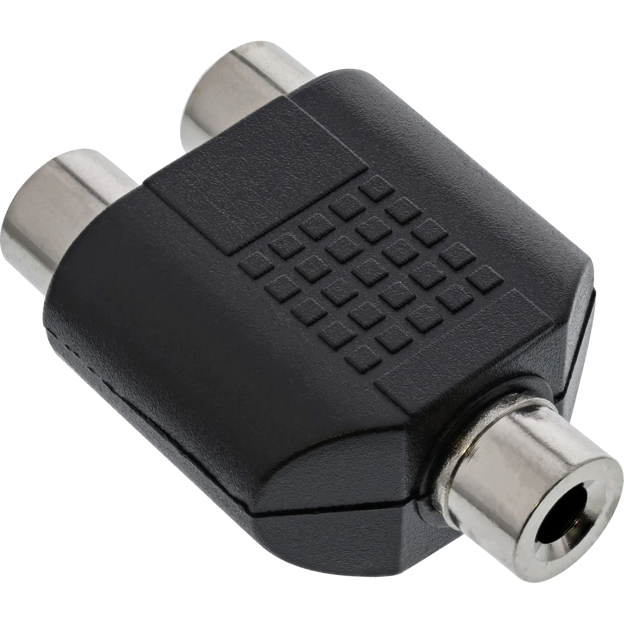 InLine Audio Adapter - 3,5mm Klinke Buchse Mono an 2x Cinch Buchse 99338