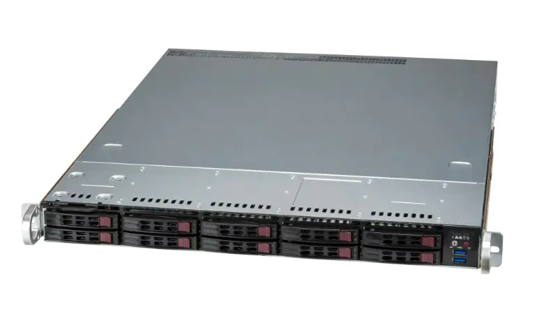 Supermicro SuperChassis 116BAC10-R860W, Rack, Server, Schwarz, 1U, Aktivität, Ventilatorausfall, HDD, LAN, Leistung, BSMI CCC CE/EMC FCC class A UL/CB UL/CUL CSE-116BAC10-R860W