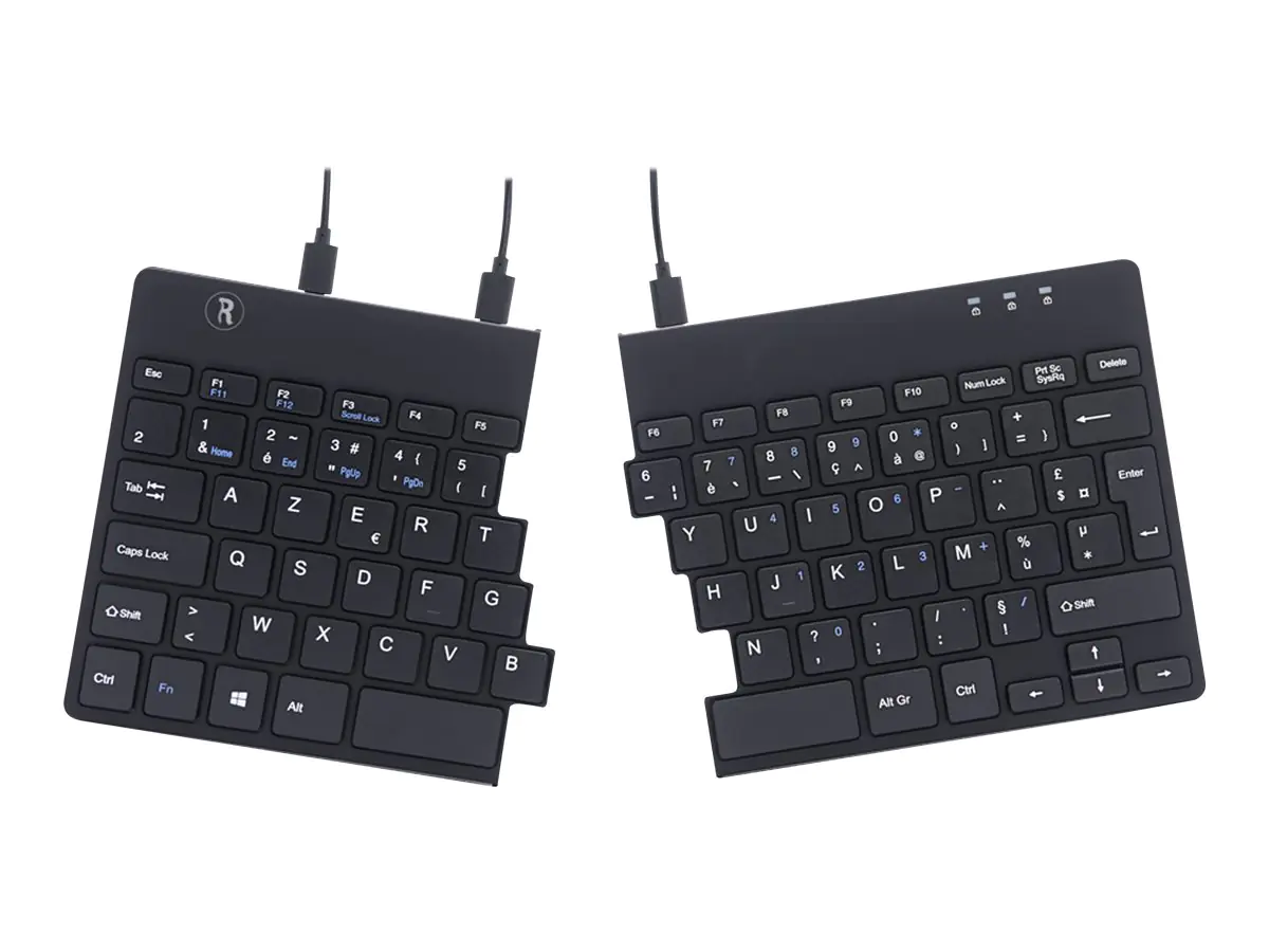 R-Go Ergonomische Tastatur Split break - Tastatur RGOSP-FRWIBL