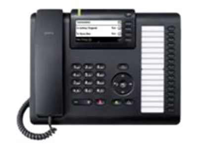 Unify OpenScape Desk Phone CP400 - VoIP-Telefon - dreiweg Anruffunktion - SIP - Schwarz Unify OpenScape Desk Phone CP400 - VoIP-Telefon - dreiweg Anruffunktion - SIP - Schwarz