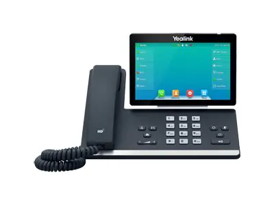 Yealink SIP-T57W - VoIP-Telefon - mit Bluetooth-Schnittstelle mit Rufnummernanzeige - IEEE 802.11a/b/g/n/ac (Wi-Fi) - dreiweg Anruffunktion - SIP, SIP v2, SRTP - Classic Gray