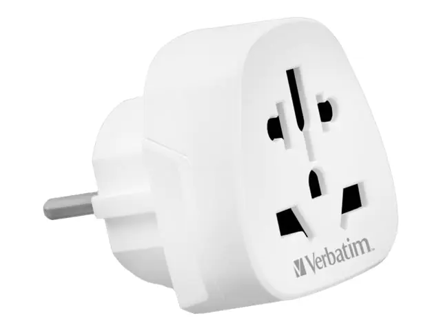 Verbatim WTEU-02 - Adapter für Power Connector - Typ A, Typ B, Typ C, Typ G, Typ I, Typ J, Typ L, Typ N (S) 49549