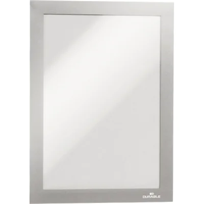 DURABLE Magnetrahmen DURAFRAME 487123 DIN A5 silber 2 St./Pack. DURABLE Magnetrahmen DURAFRAME 487123 DIN A5 silber 2 St./Pack.