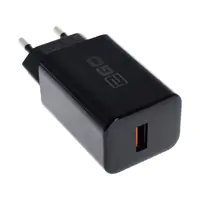 2GO 795954 Ladegerät fuer Mobilgeräte Schwarz Indoor