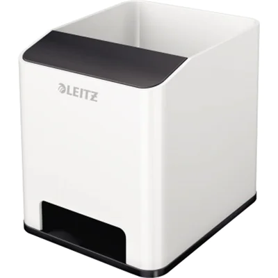 Leitz Stifteköcher WOW Duo Colour 9 x 10 x 10,1 cm (B x H x T) Polystyrol schwarz/weiß Leitz Stifteköcher WOW Duo Colour 9 x 10 x 10,1 cm (B x H x T) Polystyrol schwarz/weiß