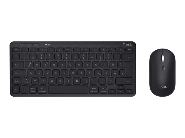 Trust Lyra - Tastatur-und-Maus-Set - Multi-Device - Tastatur - Tastatur - 1.200 dpi 24845