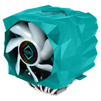 Iceberg Thermal IceSleet X7 Dual - Prozessor-Luftkühler - (für: LGA775, AM2+, LGA1366, AM3+, FM1, FM2+, LGA2011-3, AM4, LGA2066, LGA1200, LGA2011-0, LGA1700, AM5, LGA115x Socket) - Aluminium und Kupfer - 120 mm