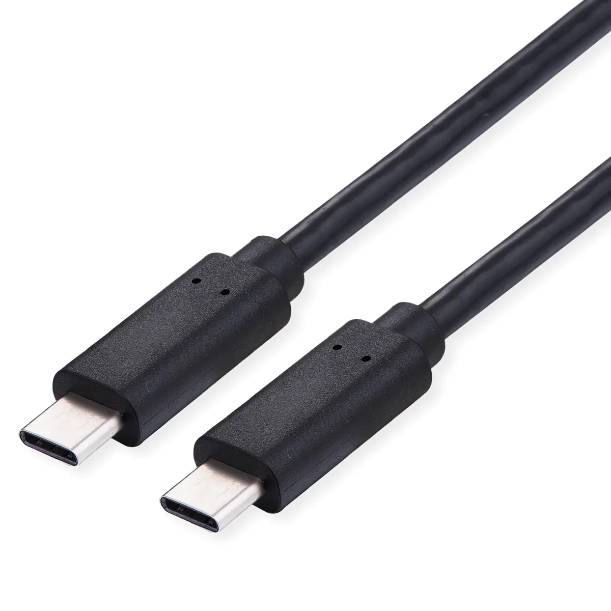 VALUE - USB-Kabel - 24 pin USB-C (M) zu 24 pin USB-C (M) - USB4 Gen2x2 - 20 V - 5 A - 2 m - umkehrbare Stecker, USB-Stromversorgung (100 W), bis zu 20 Gbps Datentransferrate - Schwarz VALUE - USB-Kabel - 24 pin USB-C (M) zu 24 pin USB-C (M) - USB4 Gen2x2 - 20 V - 5 A - 2 m - umkehrbare Stecker, USB-Stromversorgung (100 W), bis zu 20 Gbps Datentransferrate - Schwarz