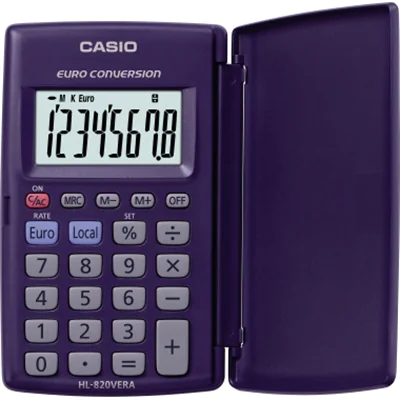 CASIO Taschenrechner HL-820VERA blau CASIO Taschenrechner HL-820VERA blau
