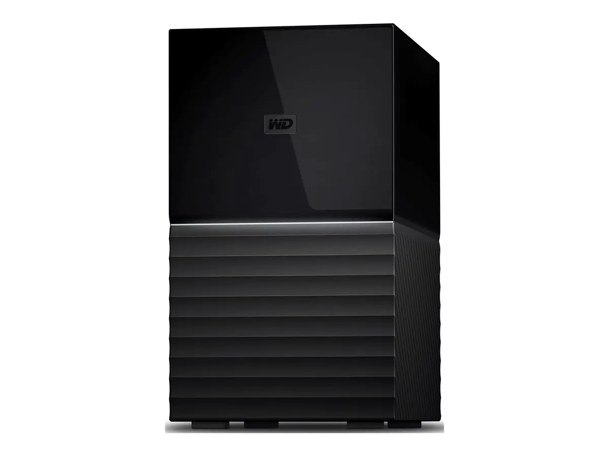 WD My Book Duo WDBFBE0440JBK - Festplatte - verschlüsselt - 44 TB - extern (Stationär) WDBFBE0440JBK-EESN