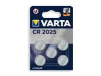 Varta Professional - Batterie 5 x CR2025 - Li - 157 mAh Varta Professional - Batterie 5 x CR2025 - Li - 157 mAh