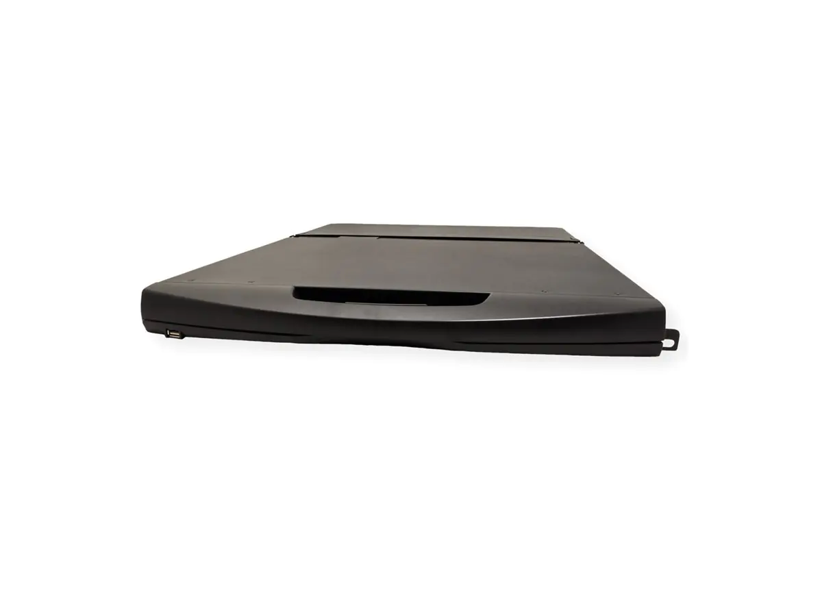 VALUE KVM-Konsole mit KVM-Switch - 8 Anschlüsse - USB - Deutsch - 48 cm (19") 26.99.0191
