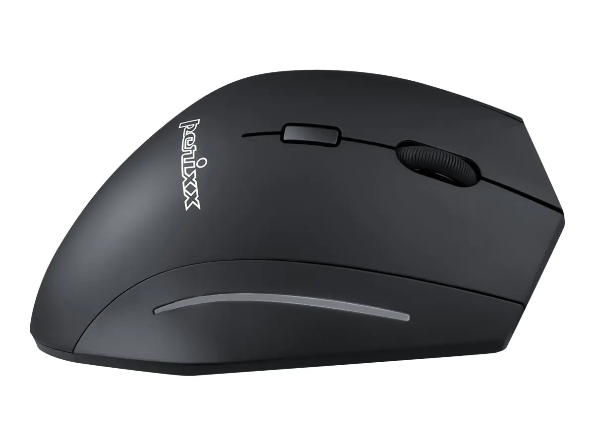 Perixx PERIMICE-608 - Maus - Für Rechtshänder - optisch - 6 Tasten - kabellos - 2.4 GHz - kabelloser Empfänger (USB) 10914