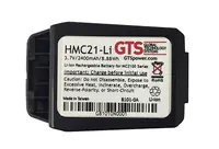 GTS HMC21-Li - Handheld-Akku (gleichwertig mit: Zebra BTRY-MC21EAB0E, Zebra 82-150612-01) - Lithium-Ionen - 2400 mAh - 8.88 Wh - für Zebra MC2100, MC2180