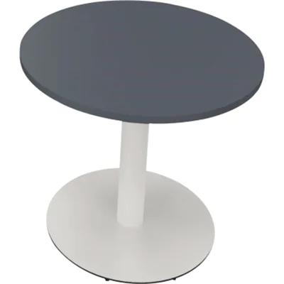 Bespr.ti. Rund Tellerfuß Rund 800xH720 ws/Lavagrau Bespr.ti. Rund Tellerfuß Rund 800xH720 ws/Lavagrau