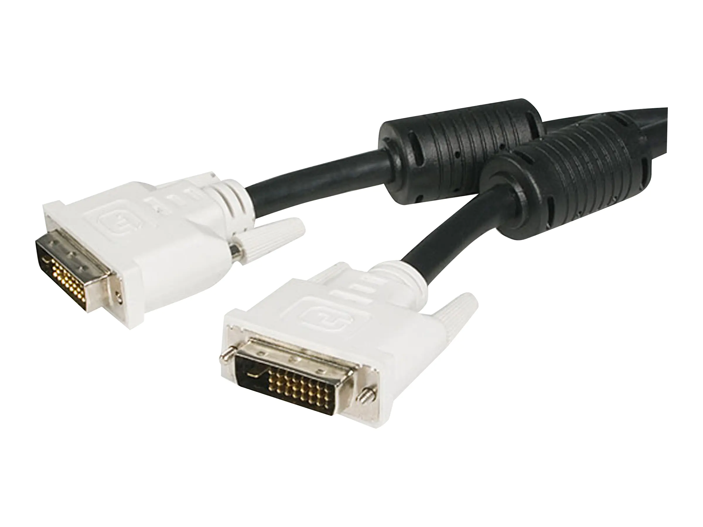 StarTech DVI-D Dual Link Kabel 3m (Stecker/Stecker) - DVI 24+1 Pin Monitorkabel Dual Link - DVI Anschlusskabel mit Ferritkernen - DVI-Kabel - Dual Link - DVI-D (M) zu DVI-D (M) - 3 m - Schwarz StarTech DVI-D Dual Link Kabel 3m (Stecker/Stecker) - DVI 24+1 Pin Monitorkabel Dual Link - DVI Anschlusskabel mit Ferritkernen - DVI-Kabel - Dual Link - DVI-D (M) zu DVI-D (M) - 3 m - Schwarz