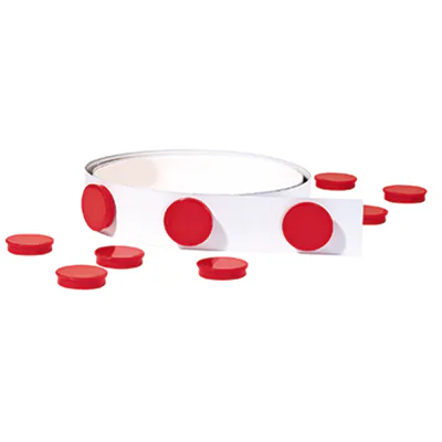 Franken Magnethaftband ST1301 H: 35mm L: 1m weiss Franken Magnethaftband ST1301 H: 35mm L: 1m weiss