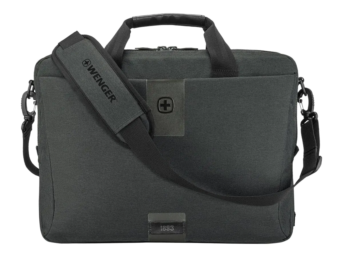 Wenger MX ECO Brief - Notebook-Rucksack - 40.6 cm (16") - Grau, holzkohlefarben