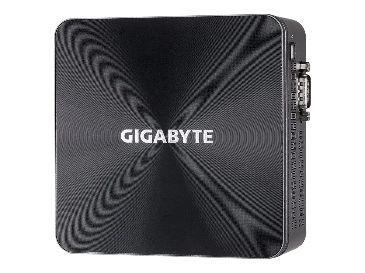 Gigabyte BRIX s GB-BRi7H-10710 (rev. 1.0) - Barebone - Ultra Compact PC Kit - 1 x Core i7 10710U / 1.1 GHz - RAM 0 GB - UHD Graphics - 1GbE