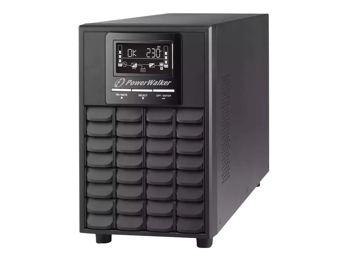 PowerWalker VFI 1000 CG PF1 - USV - 1000 Watt - 1000 VA 7 Ah - RS-232, USB - Ausgangsanschlüsse: 4