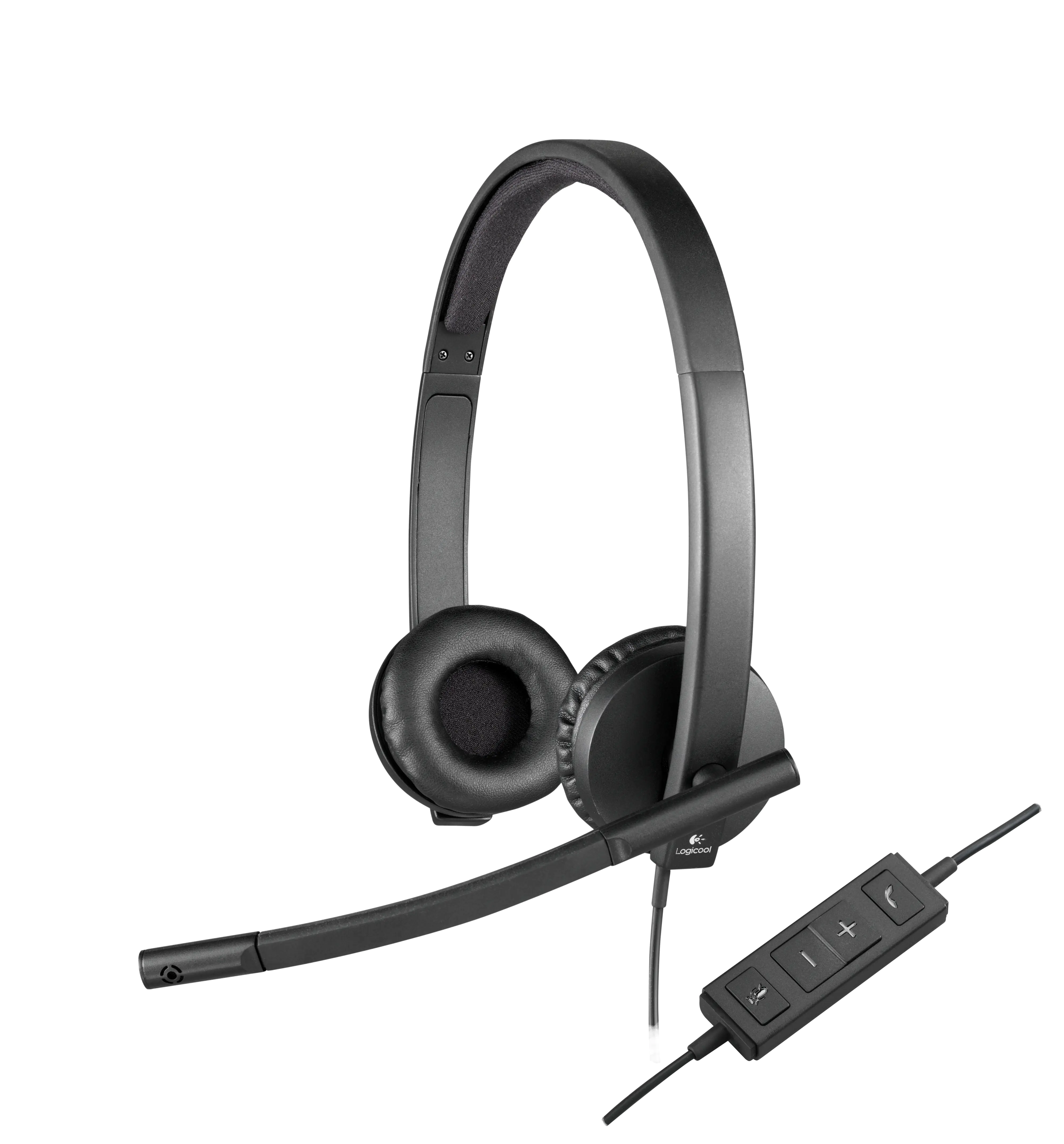 Logitech USB Headset H570e - Headset - On-Ear - kabelgebunden Logitech USB Headset H570e - Headset - On-Ear - kabelgebunden