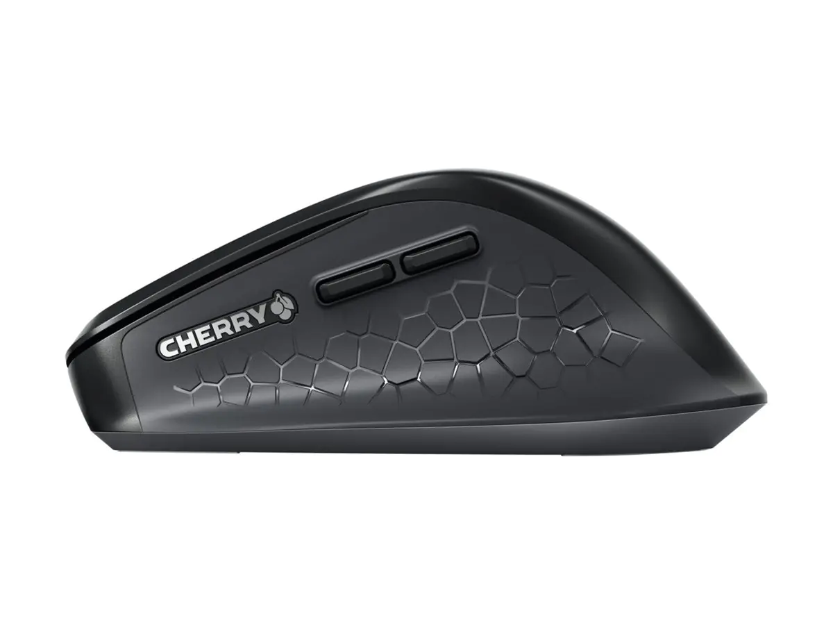 Cherry STREAM MOUSE COMFORT - Maus - ergonomisch - Für Rechtshänder - optisch - 6 Tasten - kabellos - 2.4 GHz - kabelloser Empfänger (USB) JW-8550-2