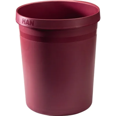 HAN Papierkorb GRIP KARMA 31,2 x 35 cm (Ø x H) 18l Kunststoff, 80-100 % Rezyklat Farbe: öko-rot 1 Sortierfach HAN Papierkorb GRIP KARMA 31,2 x 35 cm (Ø x H) 18l Kunststoff, 80-100 % Rezyklat Farbe: öko-rot 1 Sortierfach