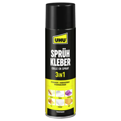 UHU Sprühkleber 3 IN 1 48905 500ml UHU Sprühkleber 3 IN 1 48905 500ml