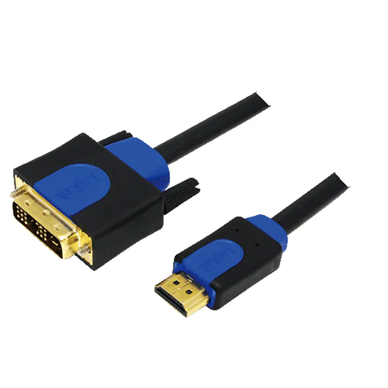LogiLink - Adapterkabel - HDMI männlich zu DVI-D männlich - 2 m LogiLink - Adapterkabel - HDMI männlich zu DVI-D männlich - 2 m