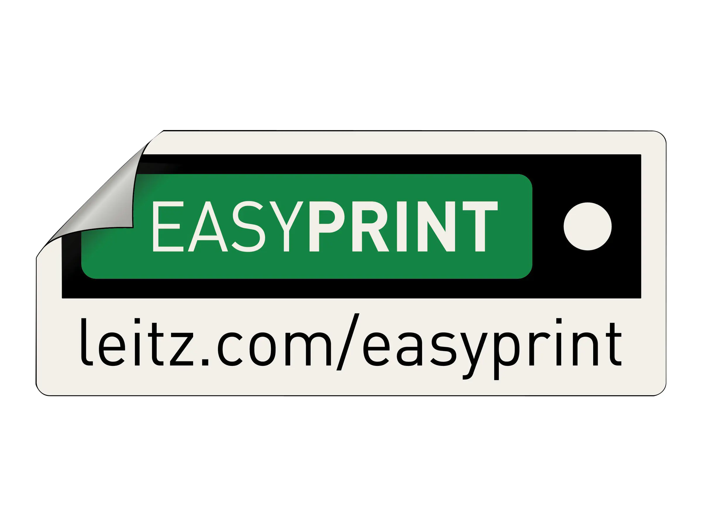Leitz Ordneretikett 16852085 kurz/breit Papier gr 100 St./Pack.