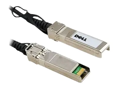 Dell 10GbE Direct Attach - Direktanschlusskabel - SFP+ (M) zu SFP+ (M) - 50 cm - twinaxial - für Networking N1148; PowerSwitch S4112, S5232, S5296; ProSupport Plus S4048, X1026, X1052