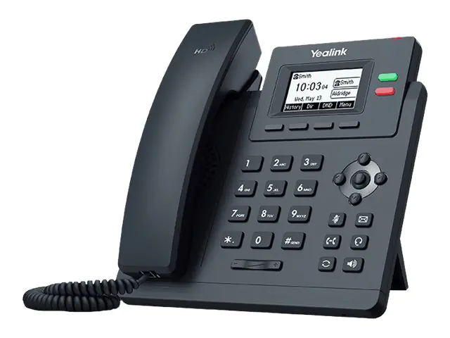 Yealink SIP-T31P - VoIP-Telefon - fünfwegig Anruffunktion - SIP, SIP v2, SRTP - 2 Leitungen - Classic Gray Yealink SIP-T31P - VoIP-Telefon - fünfwegig Anruffunktion - SIP, SIP v2, SRTP - 2 Leitungen - Classic Gray