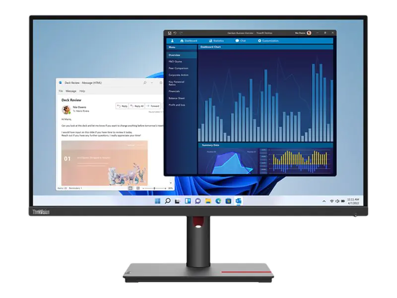 Lenovo ThinkVision T27p-30 - LED-Monitor - 68.6 cm (27") - 3840 x 2160 4K @ 60 Hz - IPS - 350 cd/m² - 1300:1 - 4 ms - HDMI, DisplayPort, USB-C - Schwarz - Campus Lenovo ThinkVision T27p-30 - LED-Monitor - 68.6 cm (27") - 3840 x 2160 4K @ 60 Hz - IPS - 350 cd/m² - 1300:1 - 4 ms - HDMI, DisplayPort, USB-C - Schwarz - Campus