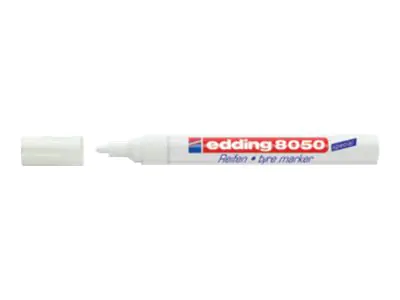 edding Reifenmarker 8050 4-8050049 2-4mm Rundspitze weiß