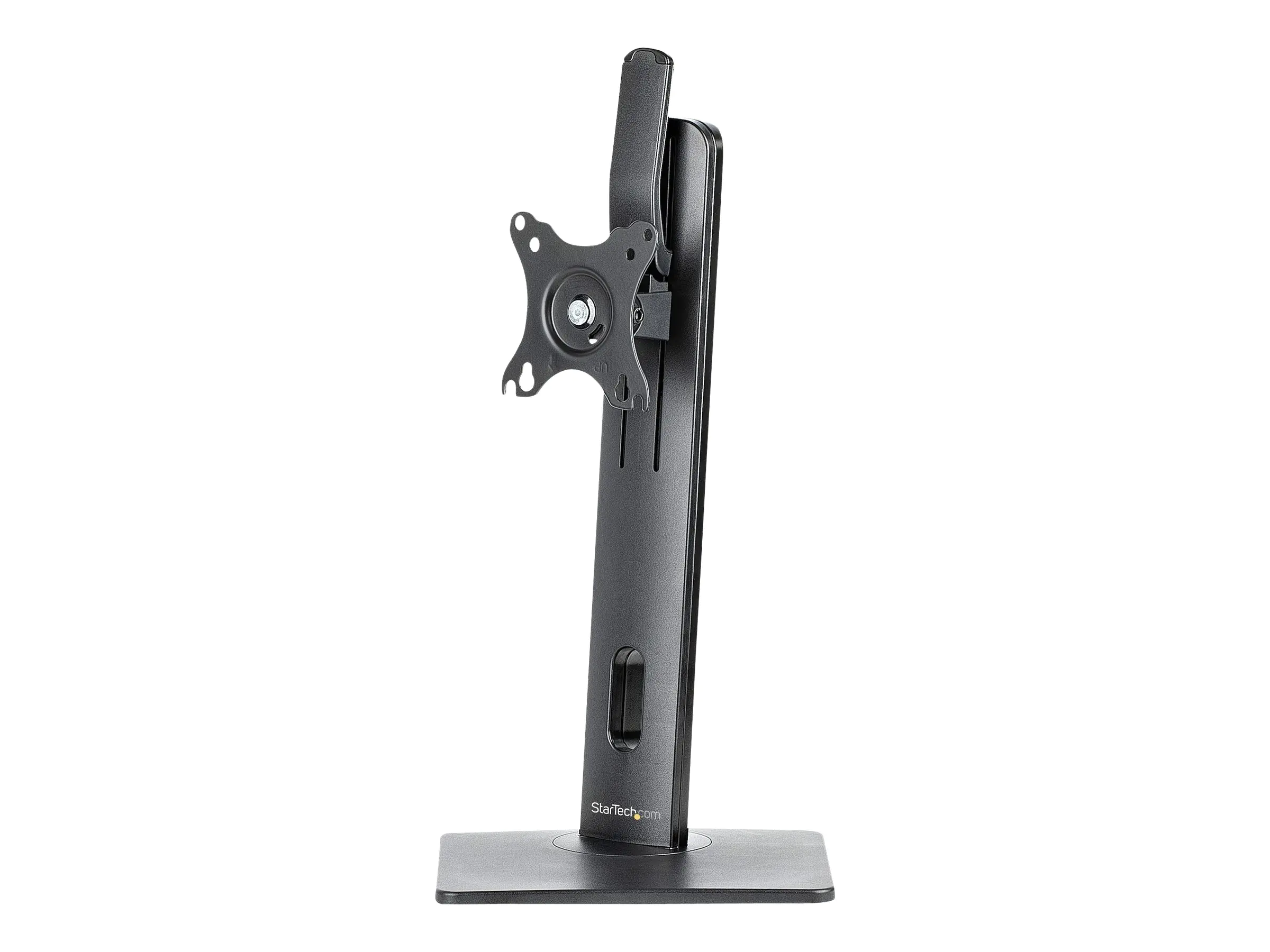 StarTech Free Standing Single Monitor Mount, Height Adjustable Monitor Stand, For VESA Mount Displays up to 32" (15lb/7kg), Ergonomic Monitor Stand for Desk, Tilt/Swivel/Rotate, Black - Universal Monitor Stand - Aufstellung - einstellbarer Arm - für Monit StarTech Free Standing Single Monitor Mount, Height Adjustable Monitor Stand, For VESA Mount Displays up to 32" (15lb/7kg), Ergonomic Monitor Stand for Desk, Tilt/Swivel/Rotate, Black - Universal Monitor Stand - Aufstellung - einstellbarer Arm - für Monit