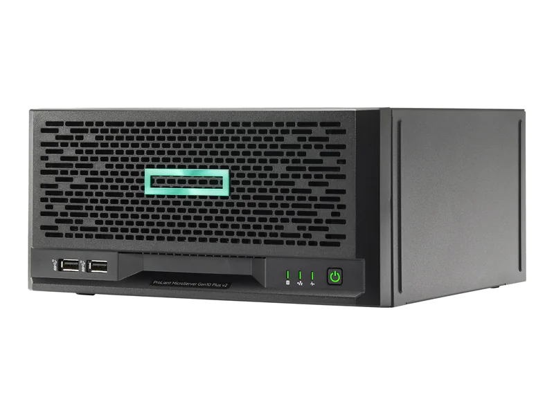 HPE ProLiant MicroServer Gen10 Plus v2 Performance 1 - Server - Ultra-Micro-Tower - 1-Weg - 1 x Xeon E-2314 / 2.8 GHz - RAM 16 GB - SATA - nicht Hot-Swap-fähig 8.9 cm (3.5") Schacht/Schächte - keine HDD - keine Grafiken - 1GbE - kein Betriebssystem -
