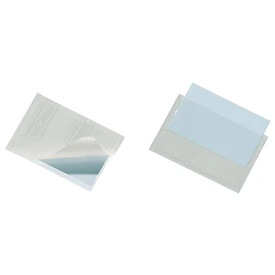 DURABLE Selbstklebetasche POCKETFIX 809319 90x57mm 10 St./Pack. DURABLE Selbstklebetasche POCKETFIX 809319 90x57mm 10 St./Pack.