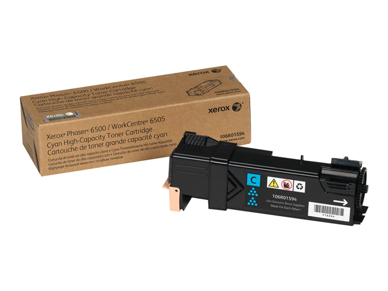 Xerox Phaser 6500 - Mit hoher Kapazität - Cyan - Original - Tonerpatrone - für Phaser 6500; WorkCentre 6505