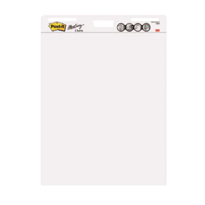 Post-it Flipchartblock Meeting Chart MC559 30Bl. blanko ws Post-it Flipchartblock Meeting Chart MC559 30Bl. blanko ws