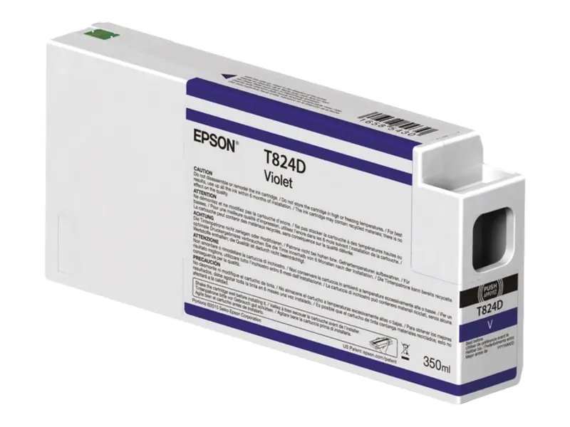 Epson T824D - 350 ml - violett - original - Tintenpatrone - für SureColor SC-P6000, SC-P7000, SC-P7000V, SC-P8000, SC-P9000, SC-P9000V