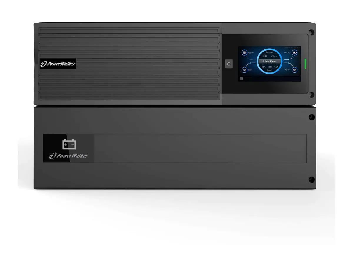 PowerWalker VFI 10000 ICR IoT 3/3 - USV (Rack - einbaufähig) 10122230